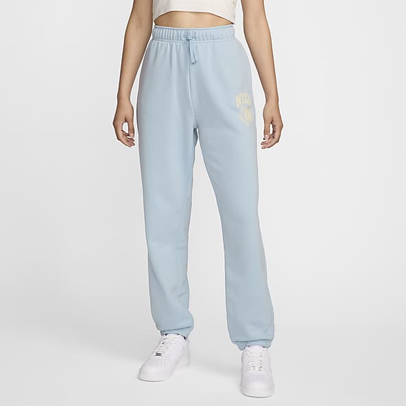 Blue nike sweatpants womens clearance